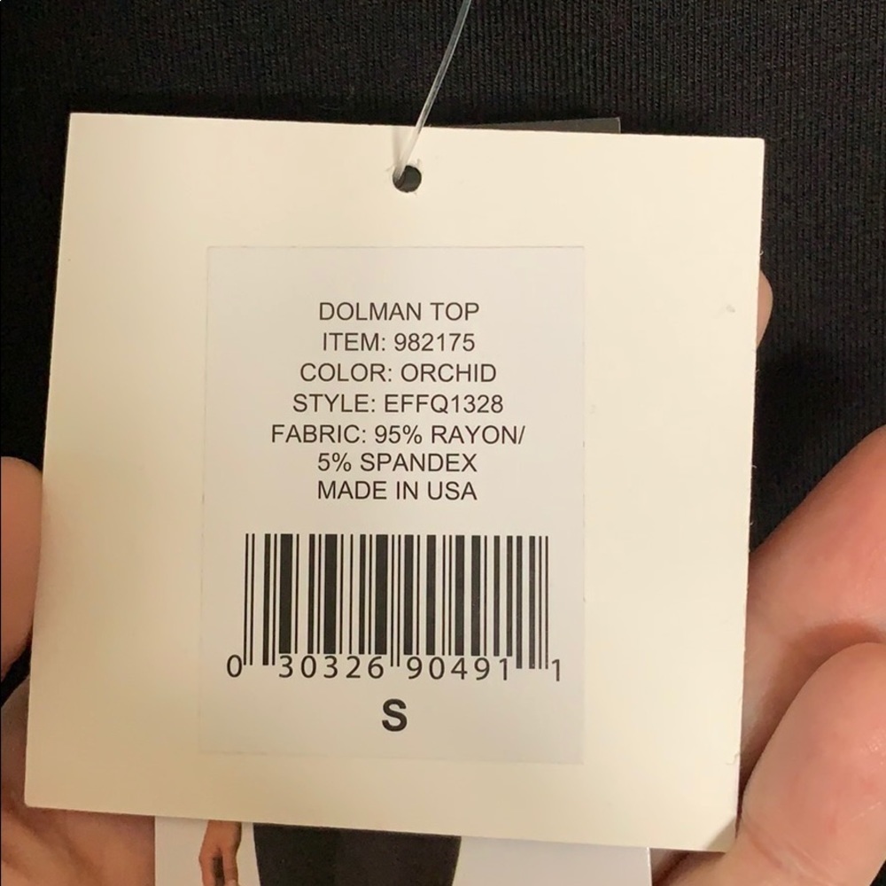 Ellen Tracy dolman sleeve top - Picture 4 of 4